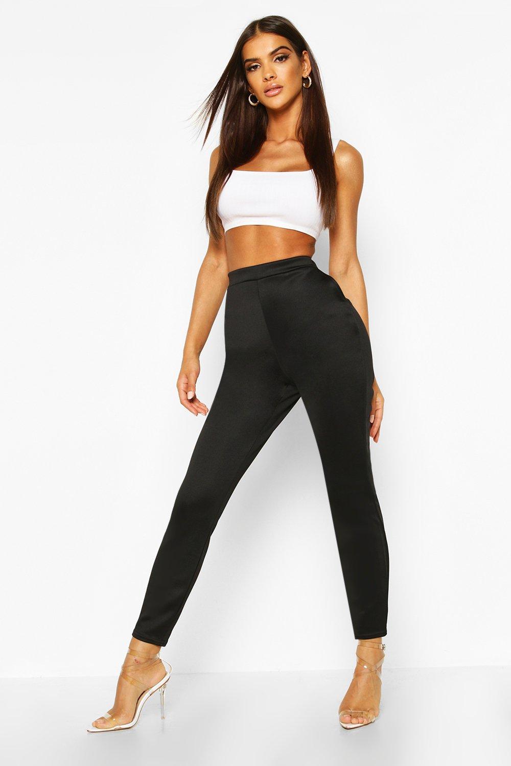 boohoo curve trousers