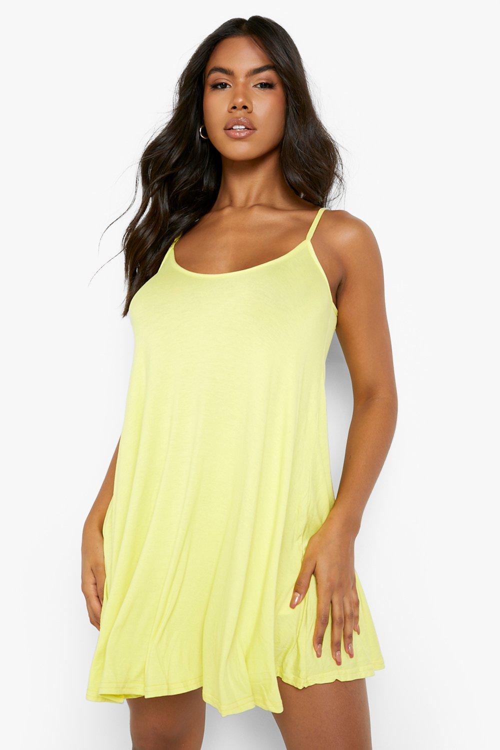 Basic Swing Dress | Boohoo UK