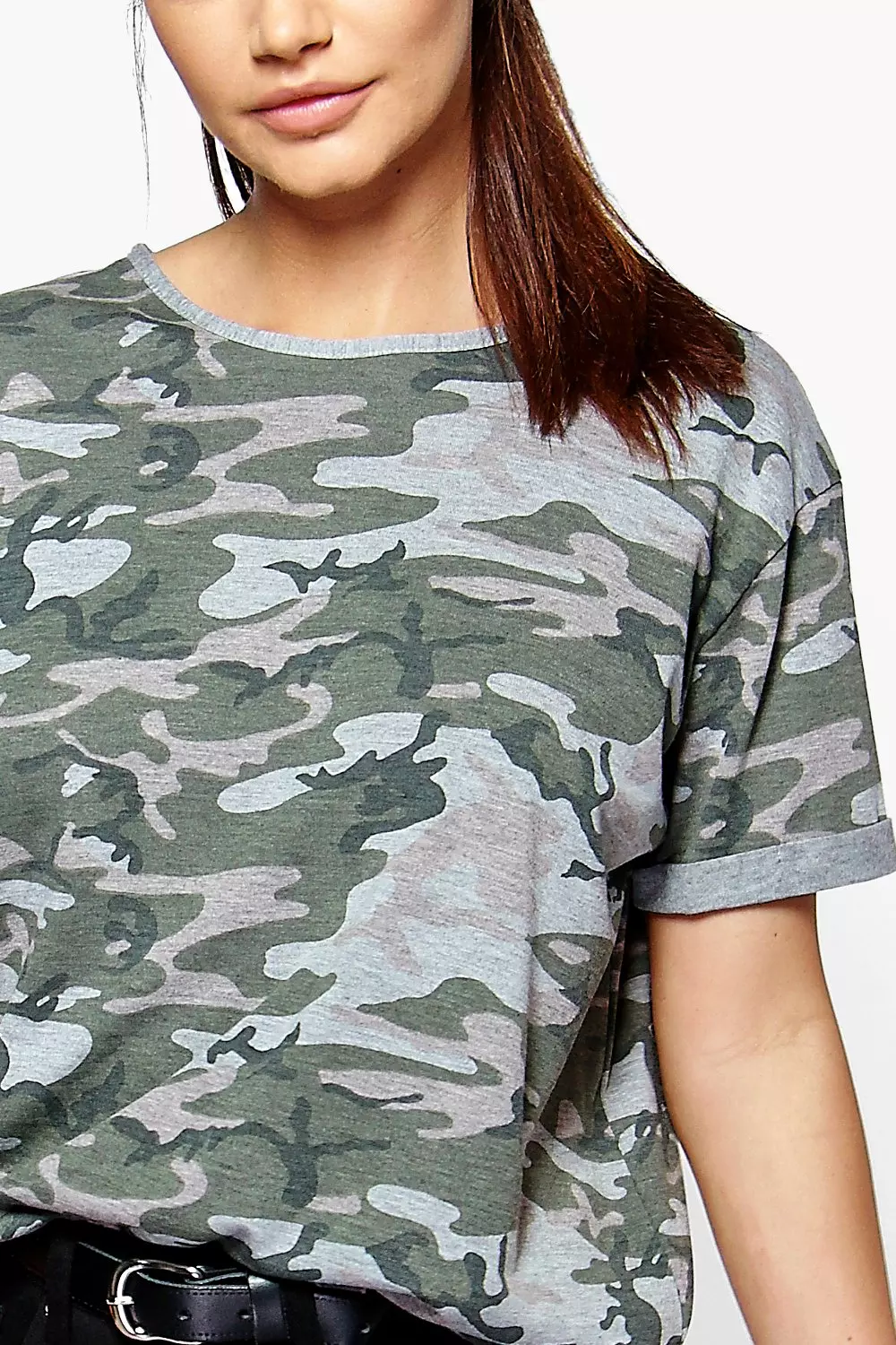 Oversized hotsell camo shirt