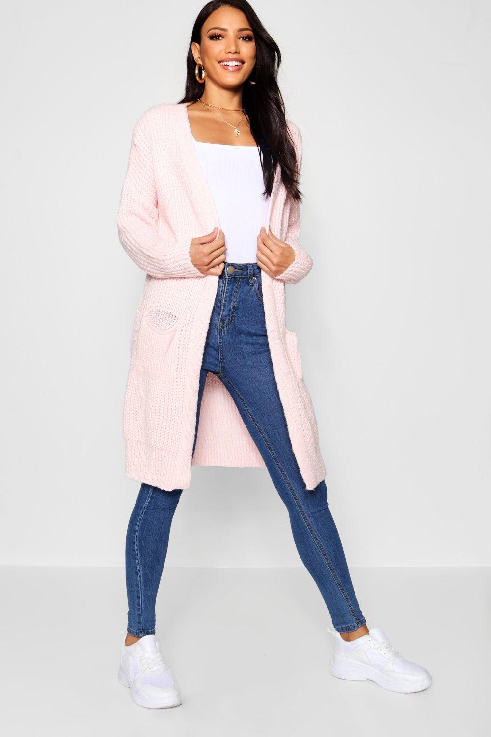 boohoo plus size cardigans