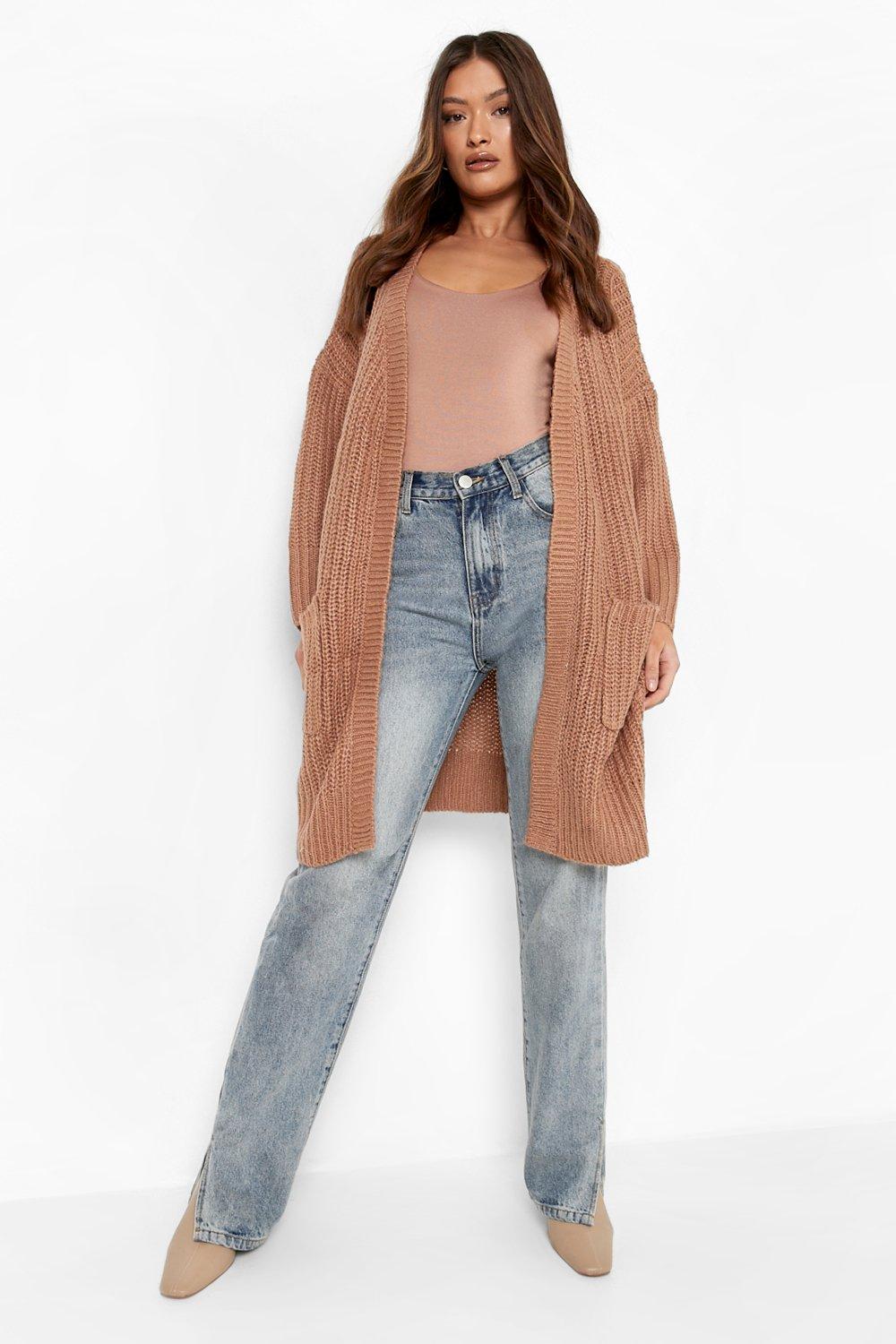 Oversized Boyfriend Cardigan boohoo NZ