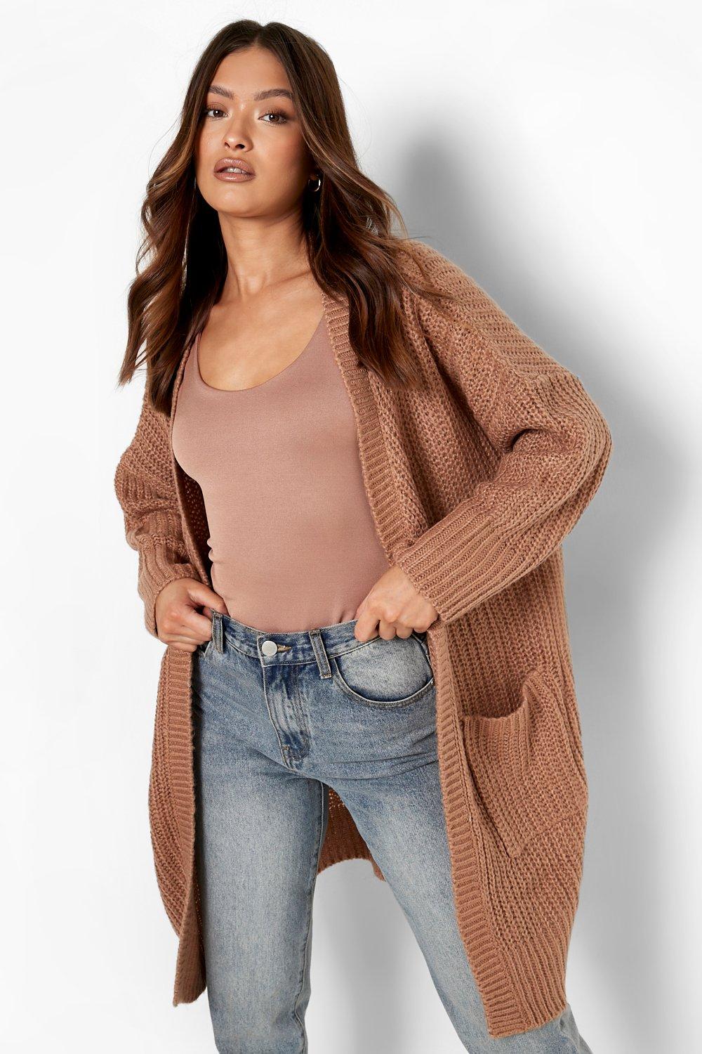 Boohoo oversized boyfriend cardigan store