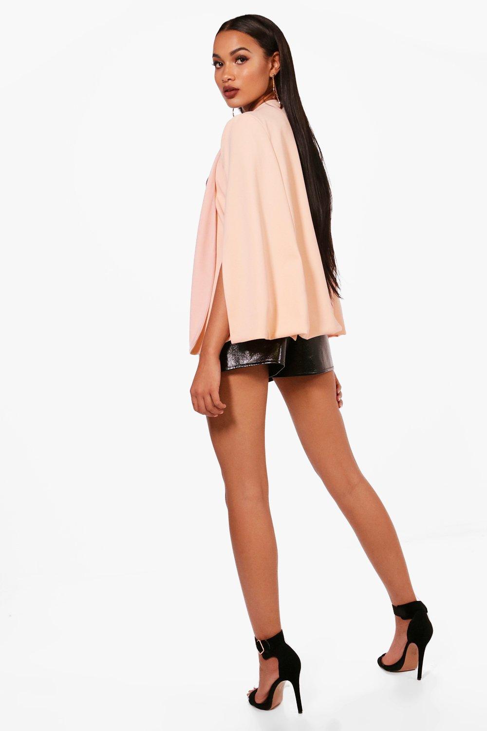 Boohoo sale blazer cape