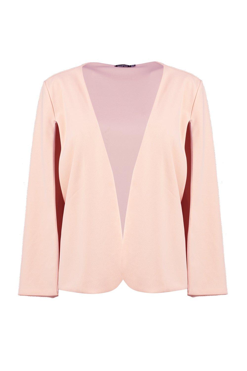 Boohoo hot sale cape jacket