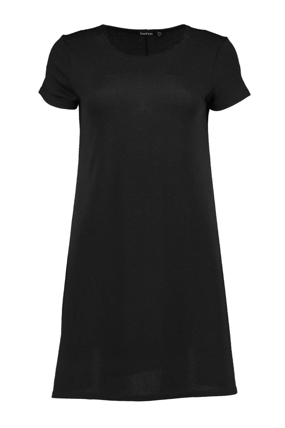 Boohoo knitted swing on sale dress