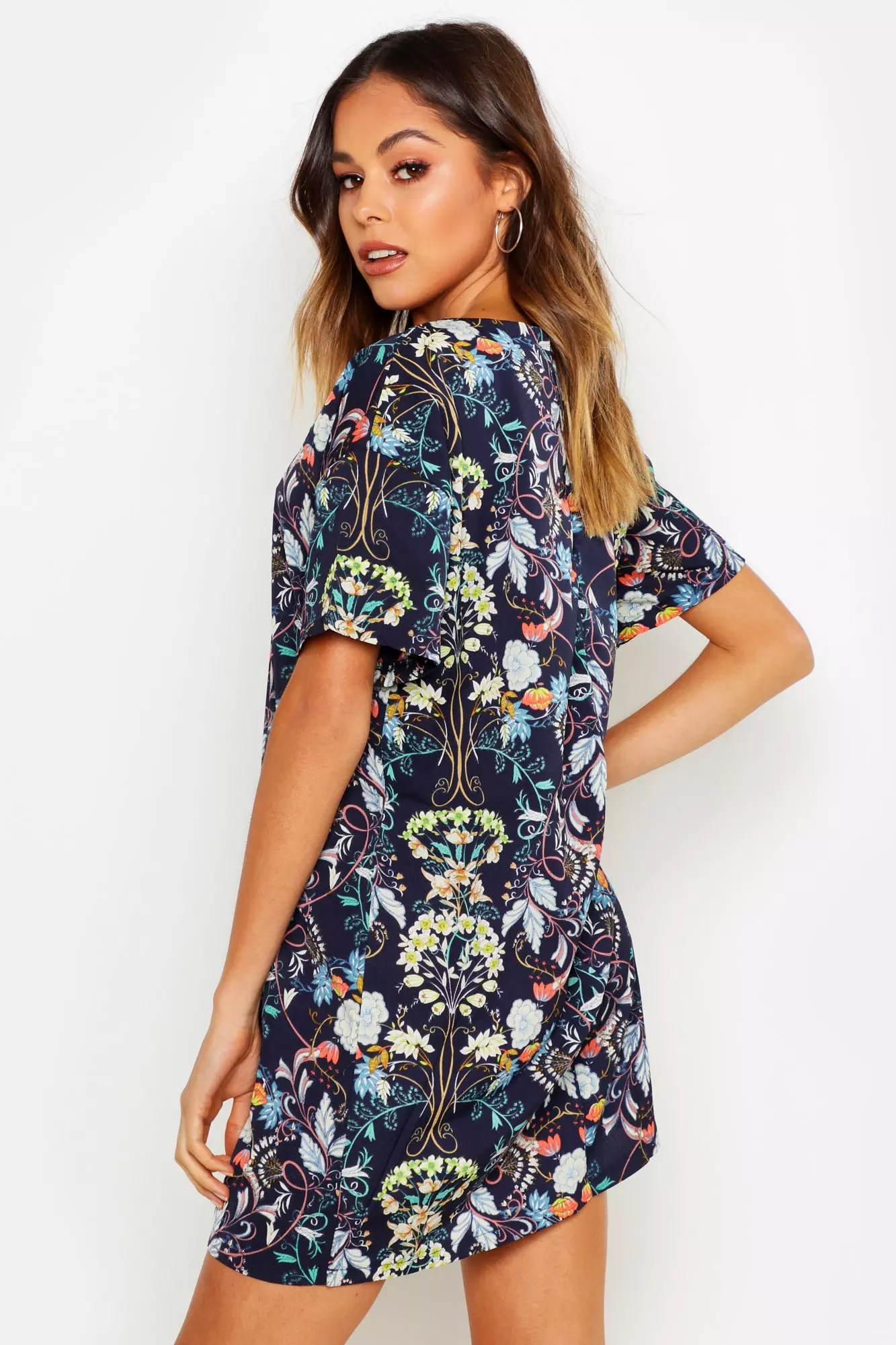 Cap sleeve shift dress sales