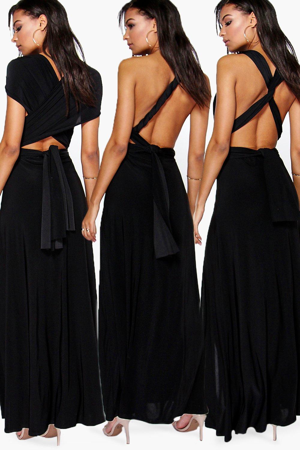 Multiway Split Leg Maxi Bridesmaid Dress