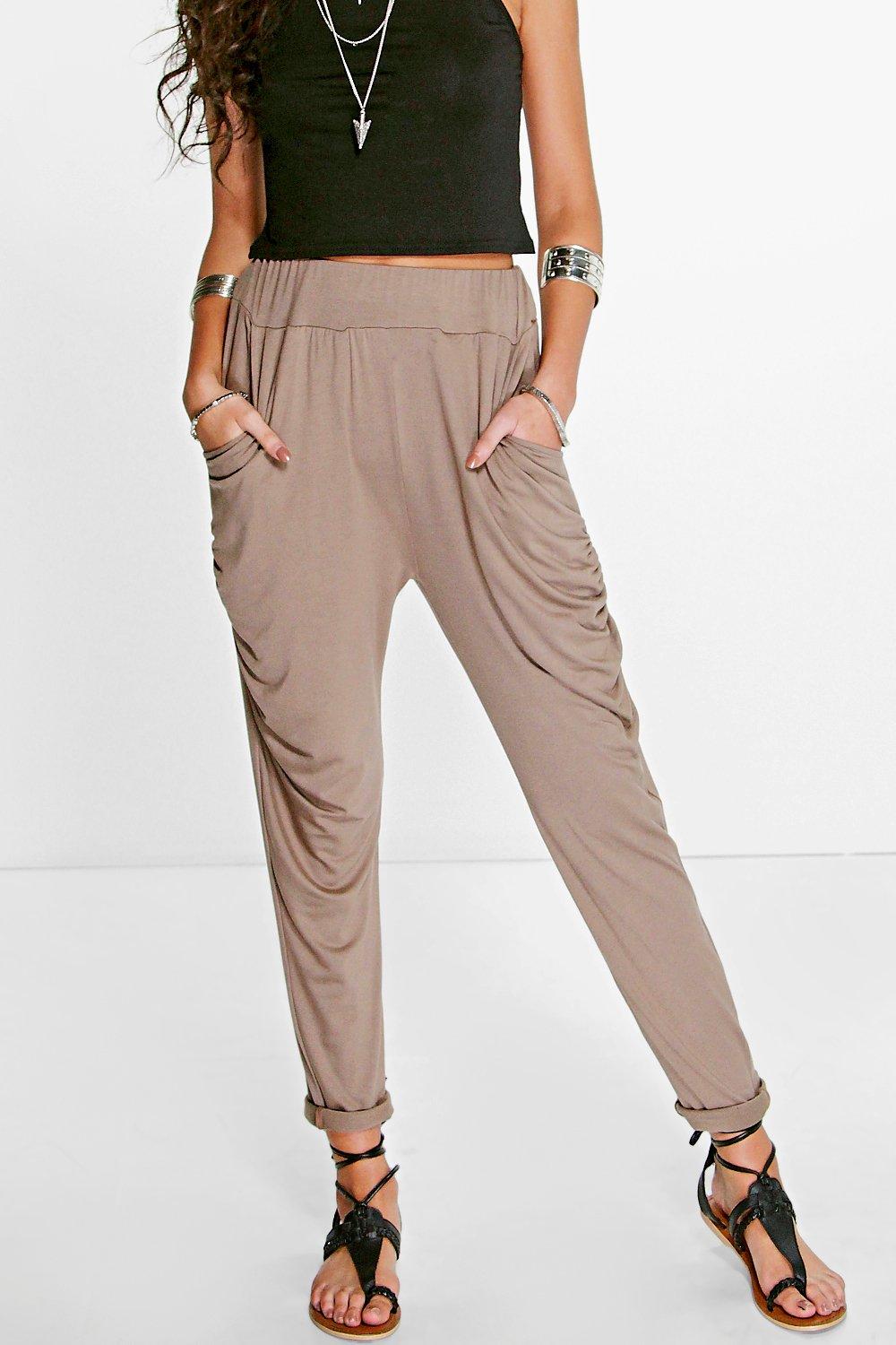 Belted hotsell drapey joggers