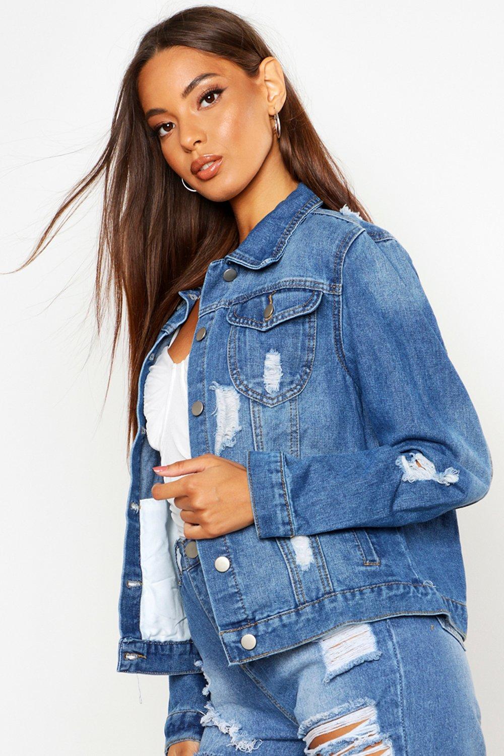 boohoo jean jacket