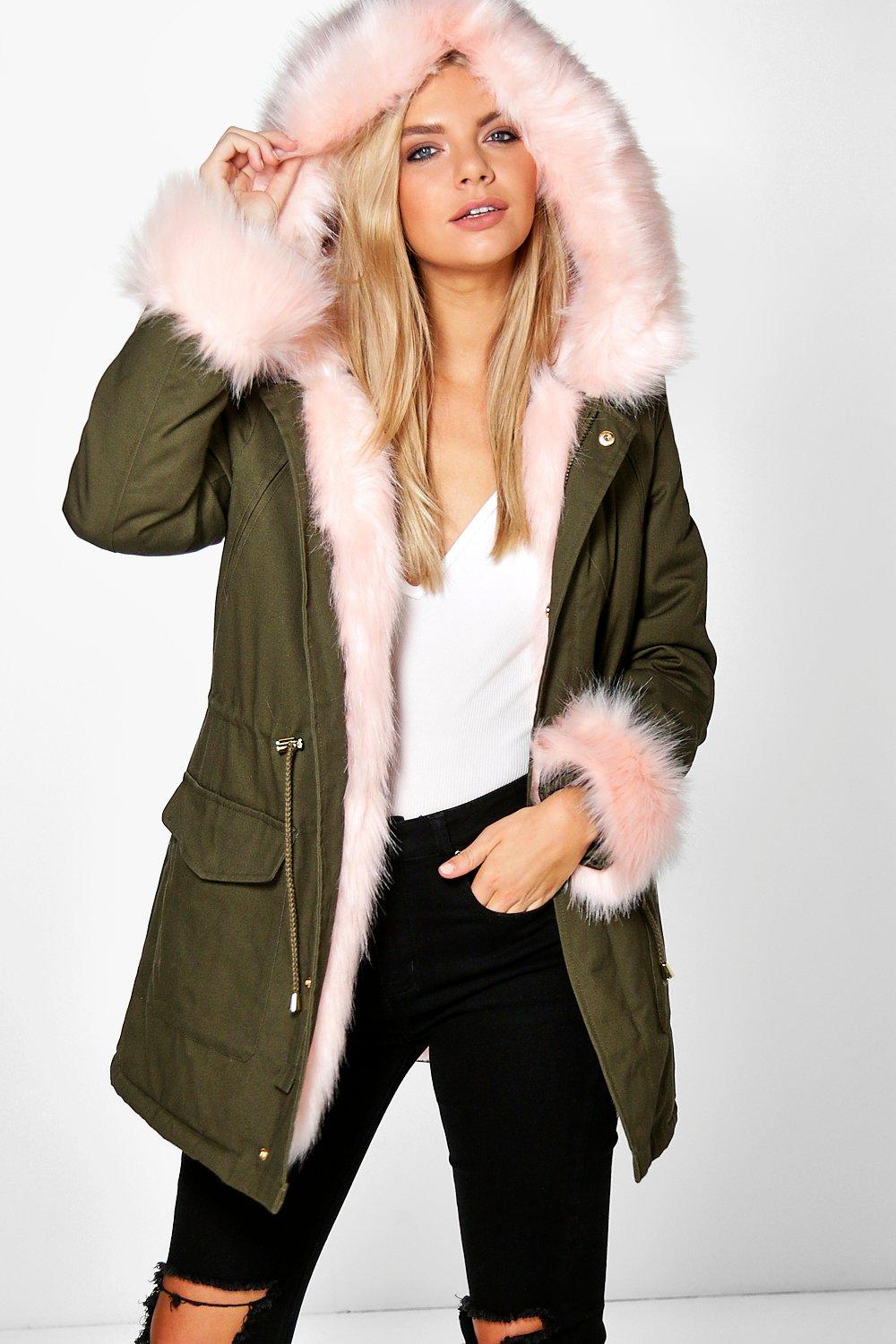 pink boutique coats