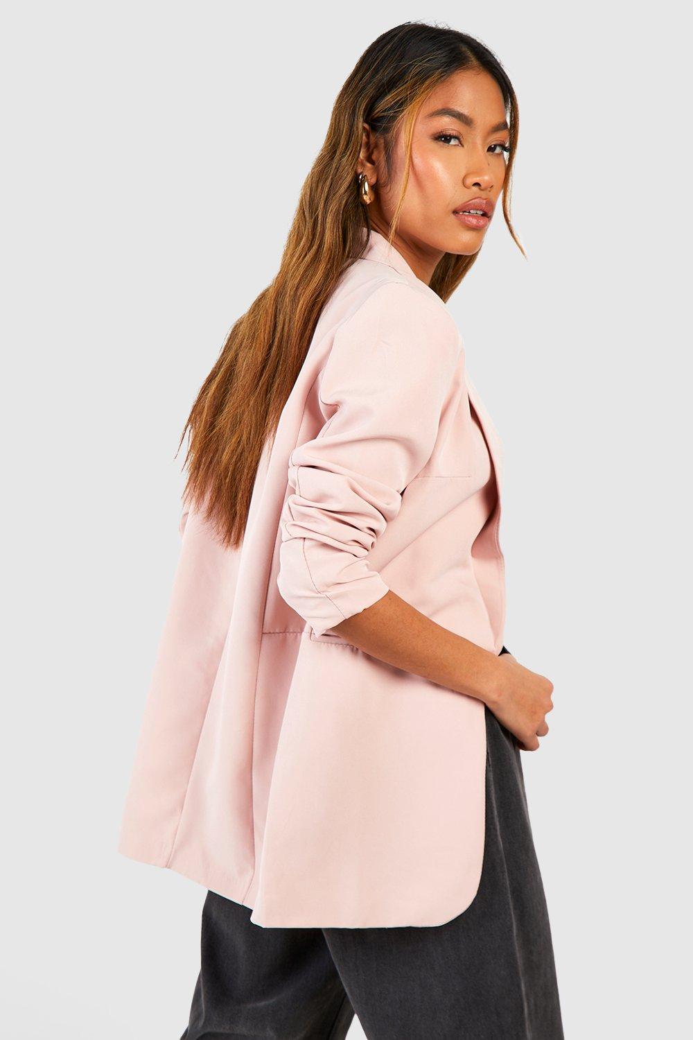 Blush hotsell womens blazer