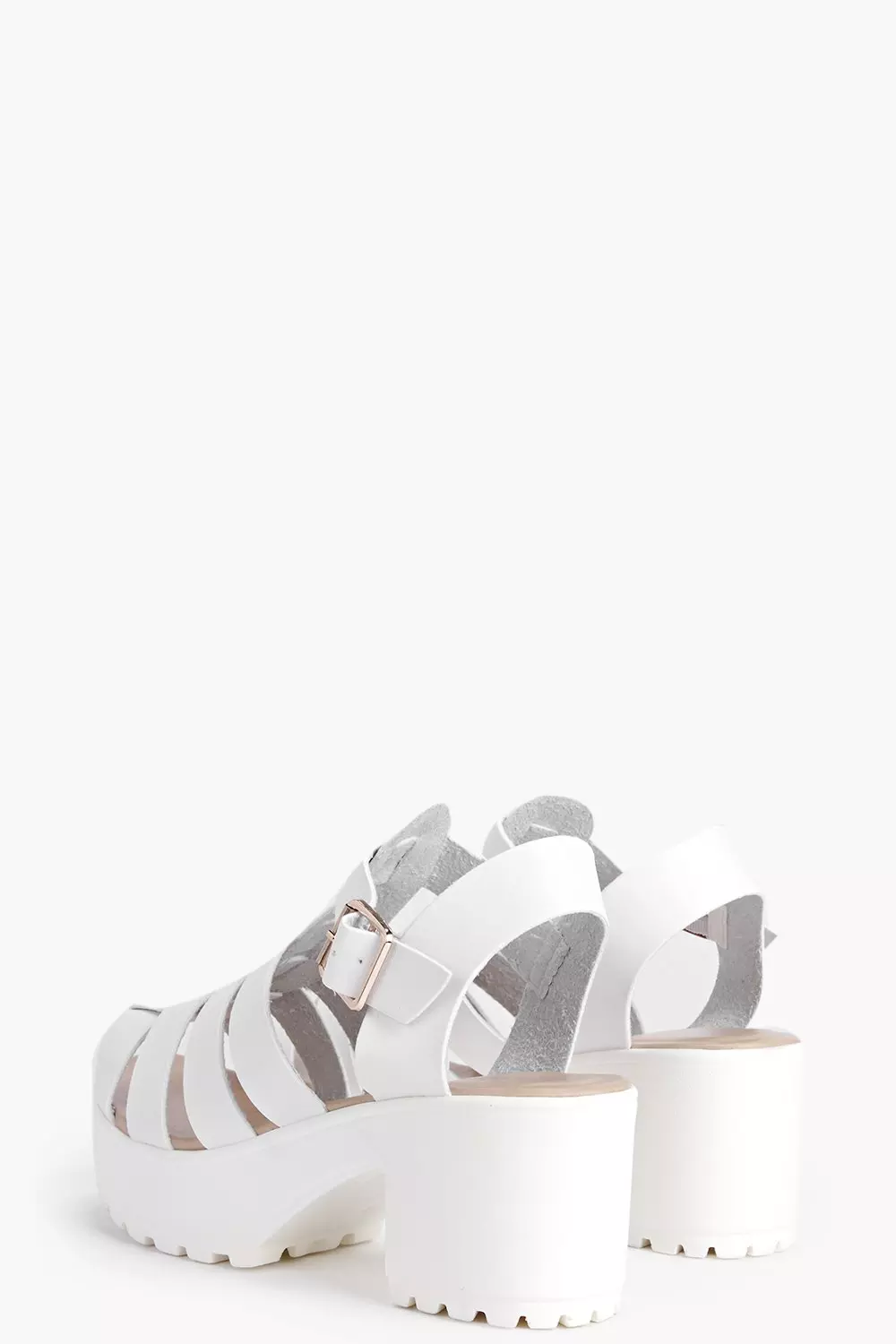 White on sale cleated sandals