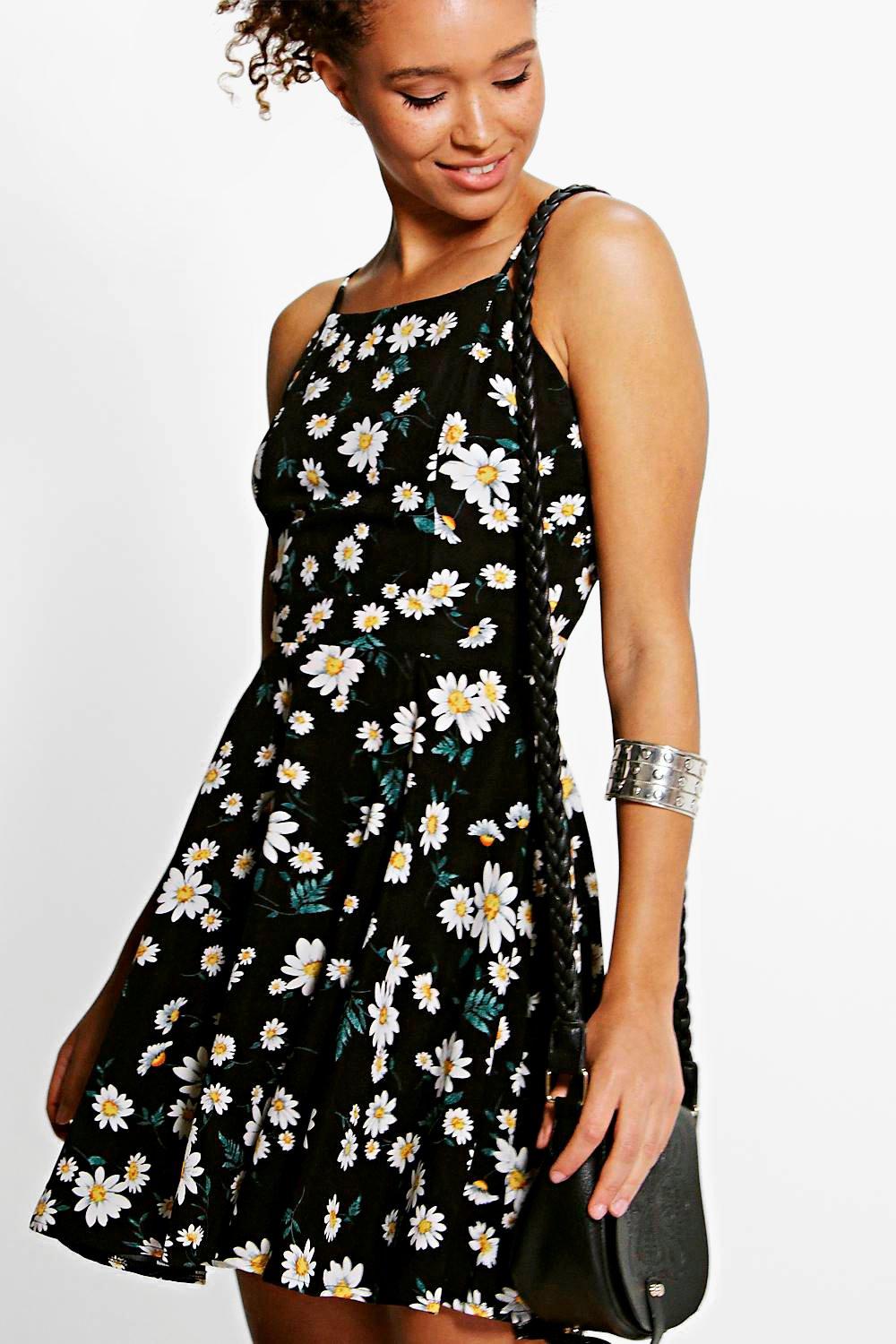 Daisy cheap skater dress