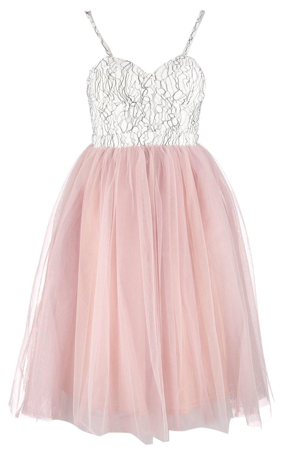 boohoo tulle dress