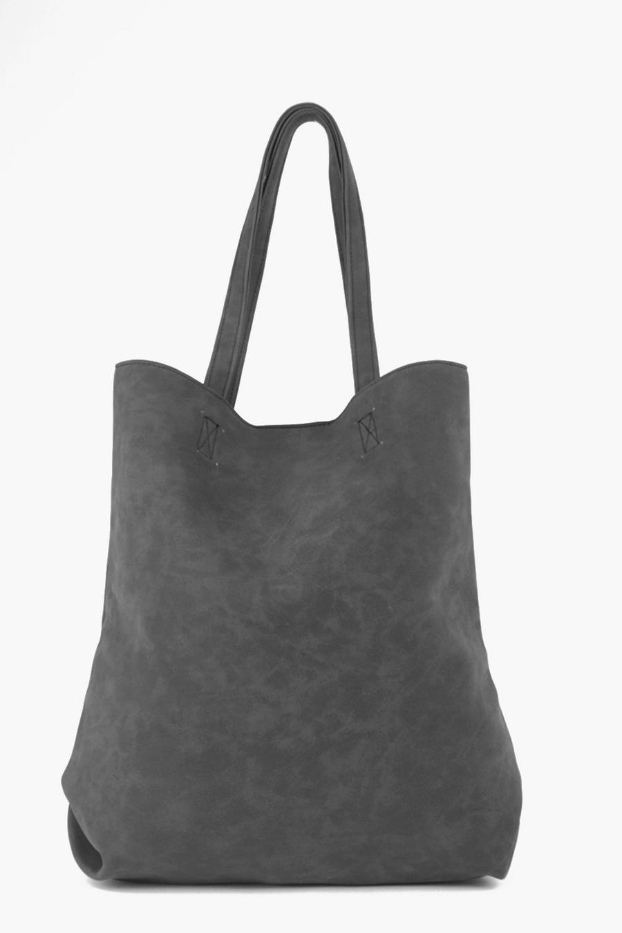 Julia Textured Oversized Shopper Bag image number 1