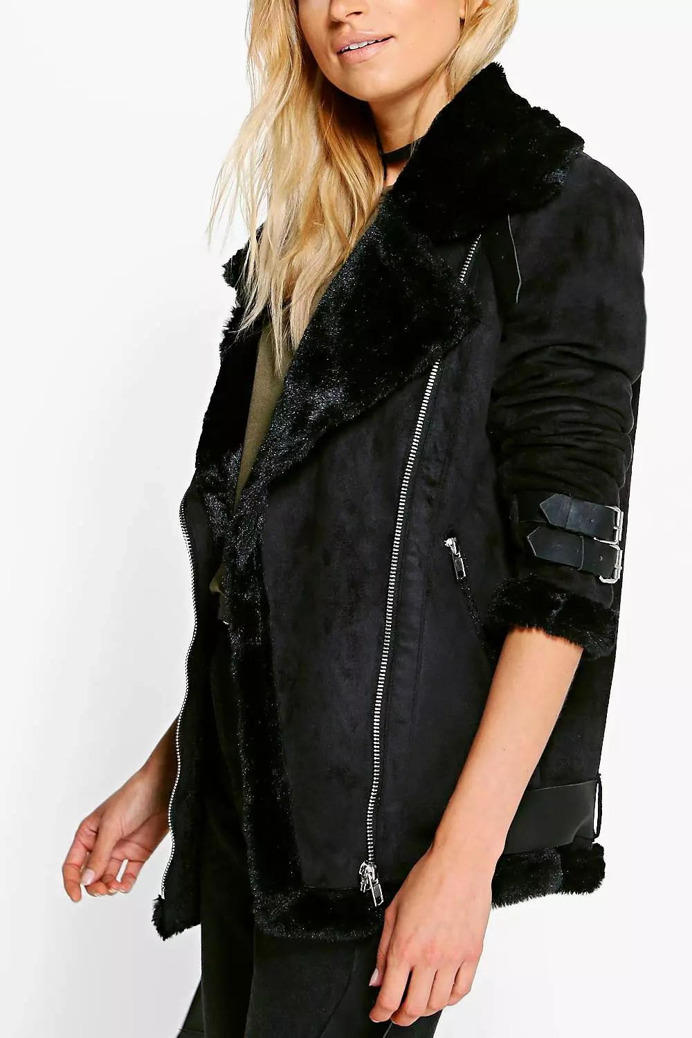 Paige faux hot sale fur jacket