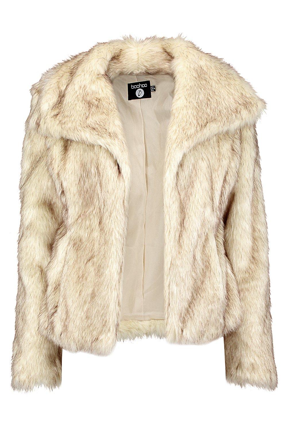 Boutique Jasmine Vintage Faux Fur Coat