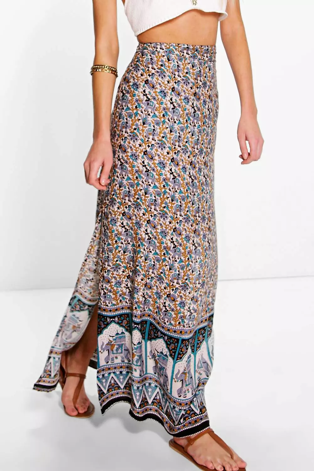 elephant print skirt