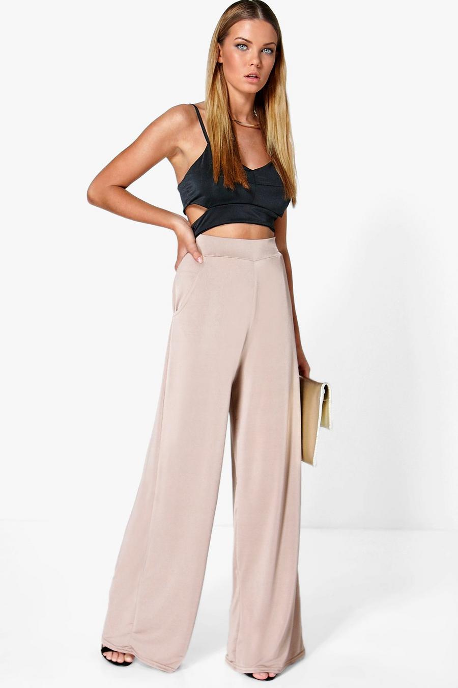 Sand Pocket Side Wide Leg Pants image number 1