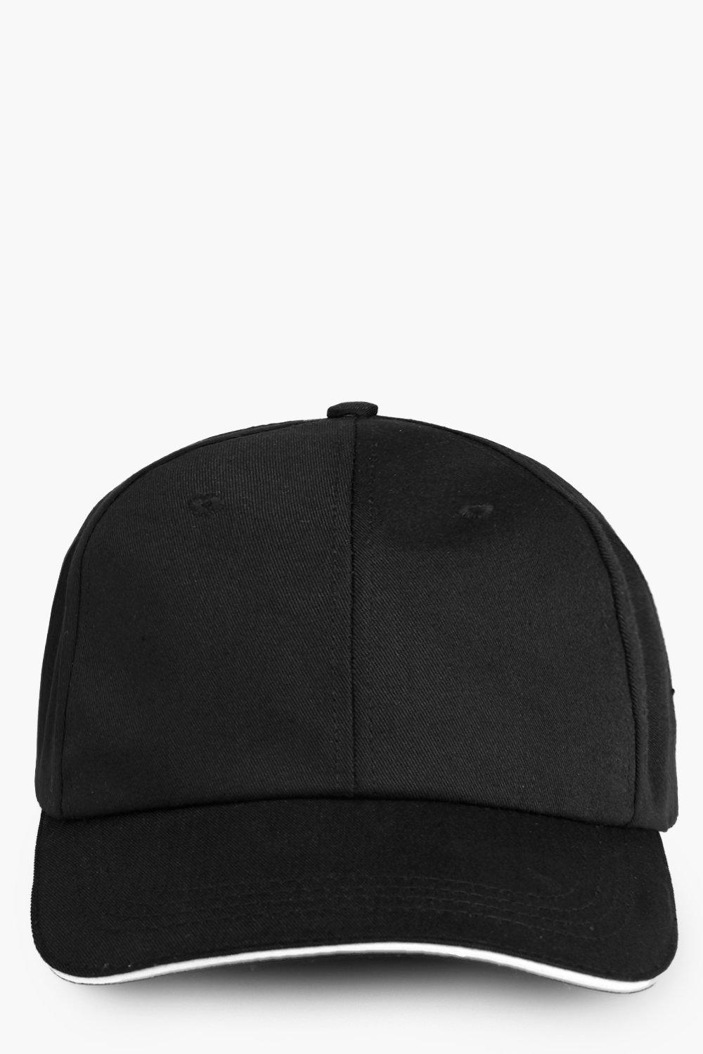 Black Plain Baseball Cap