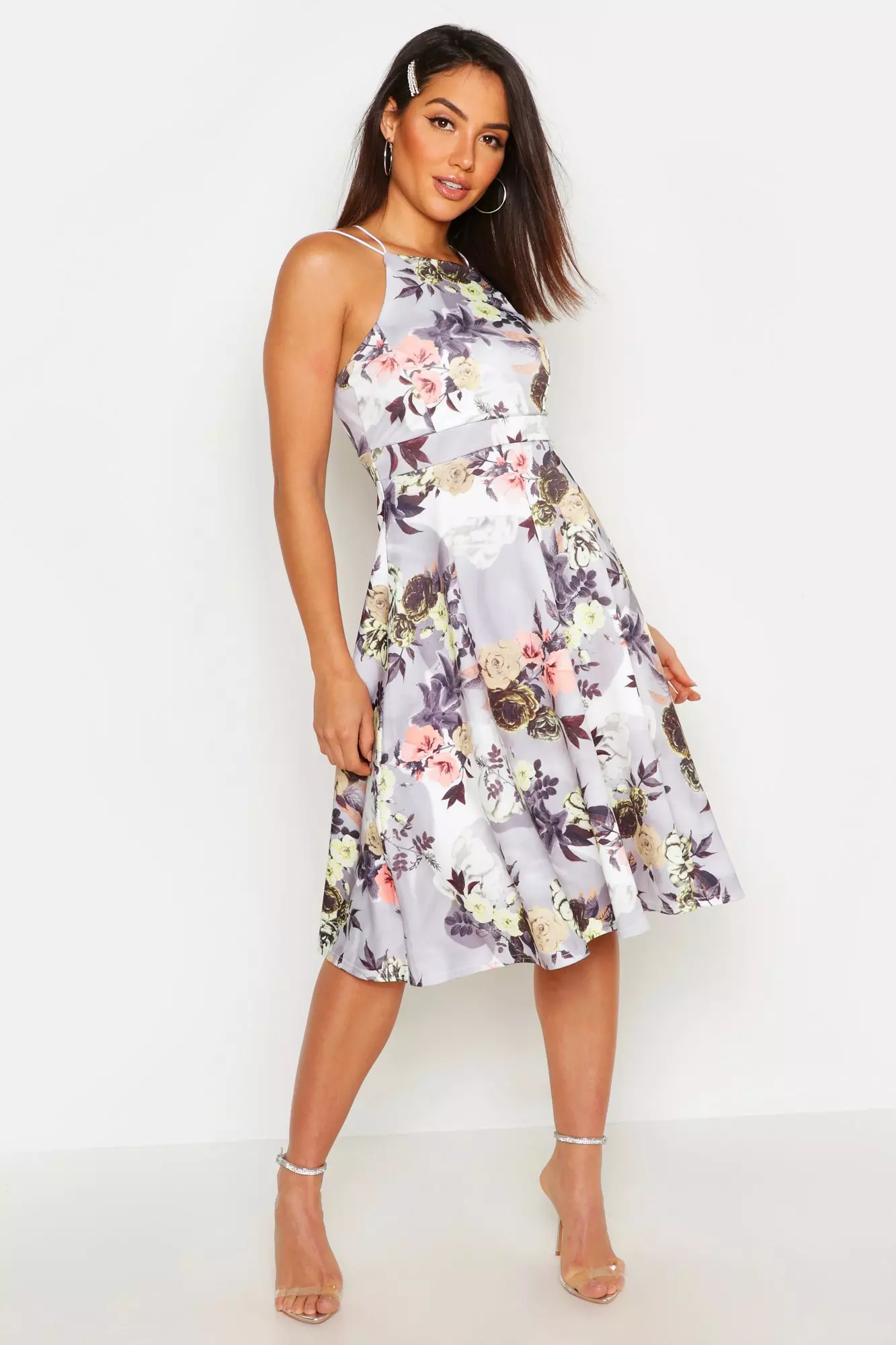 Flowery 2025 skater dress