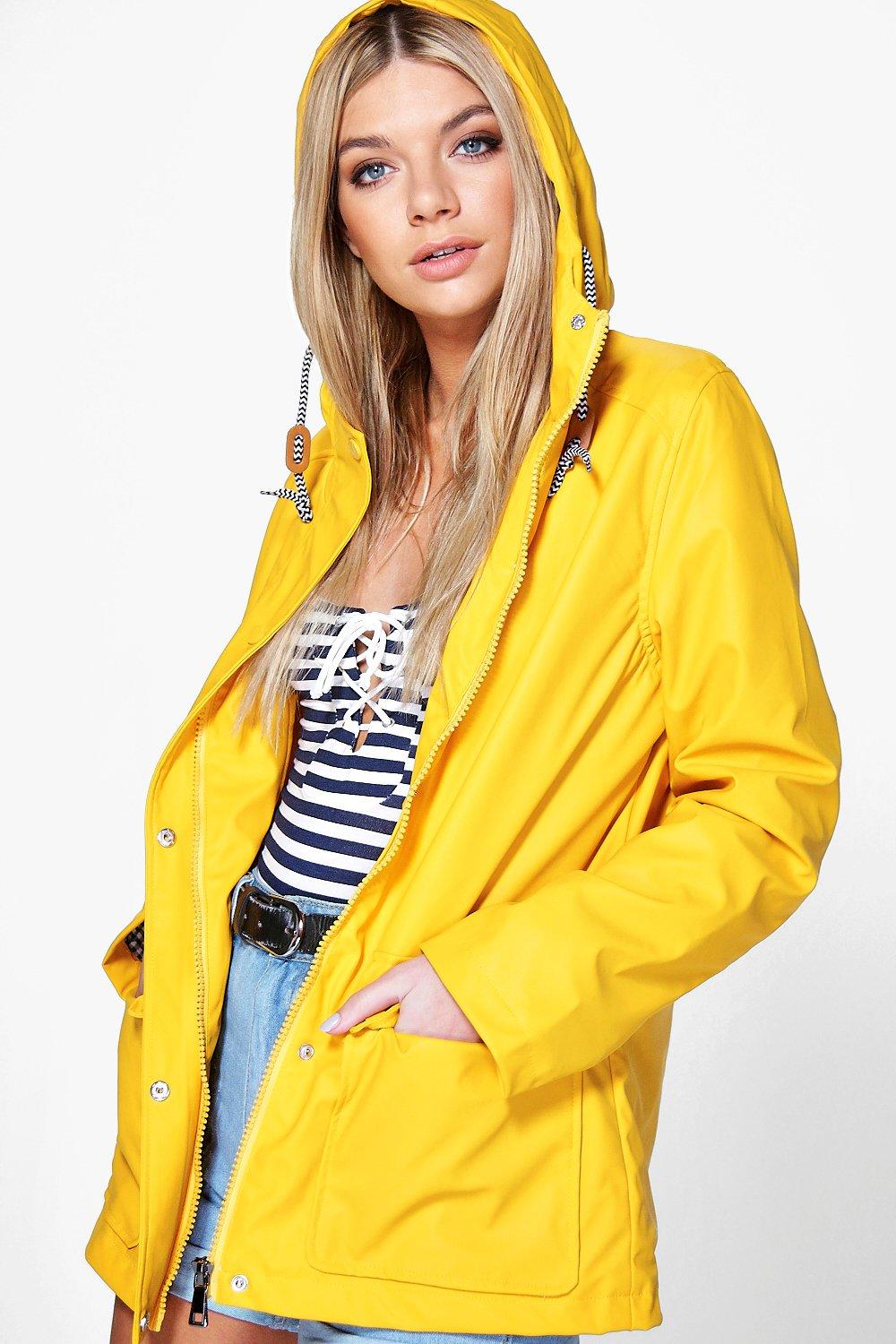 Boohoo hot sale rain mac