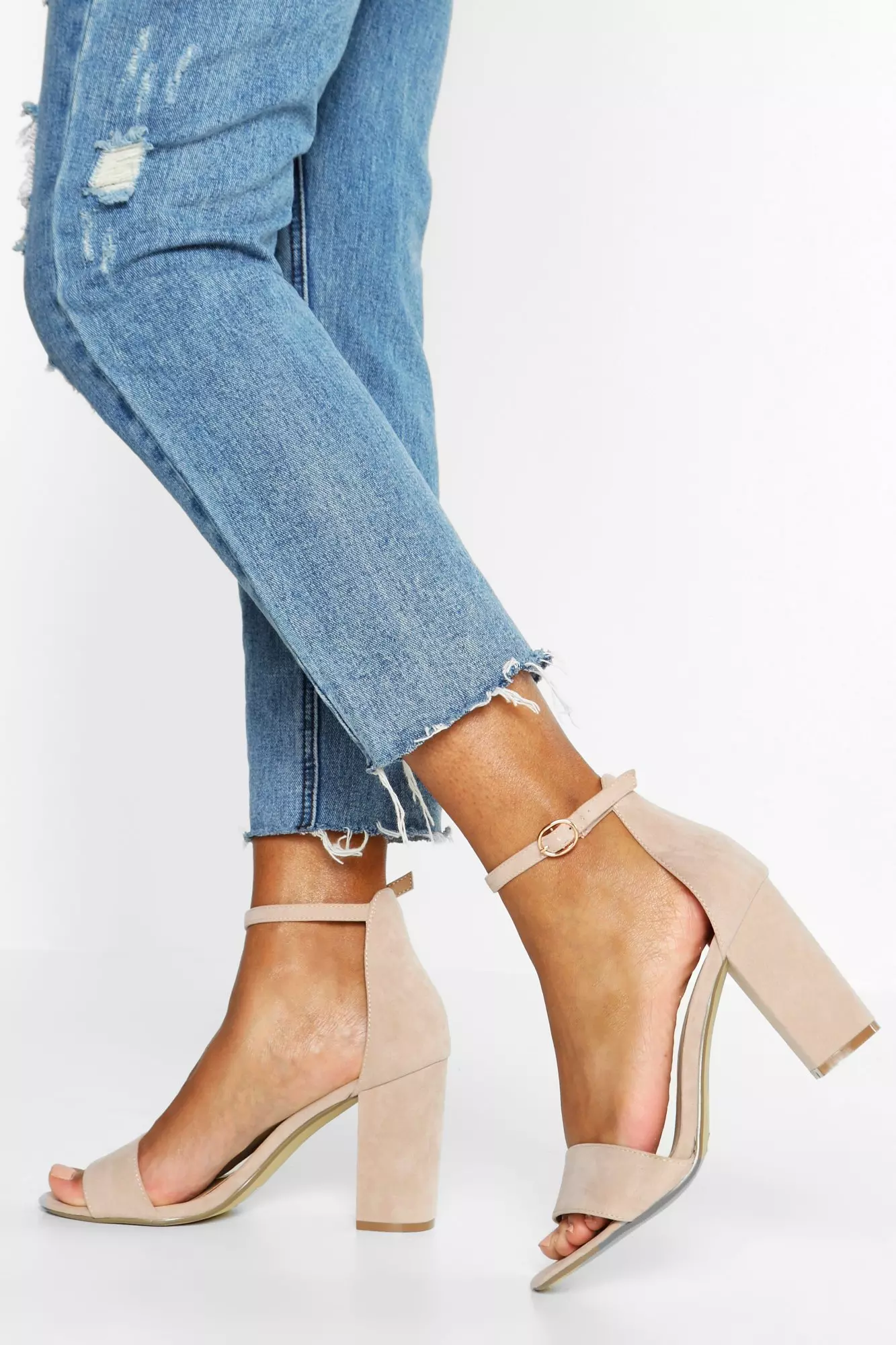 Two Part Block Heels