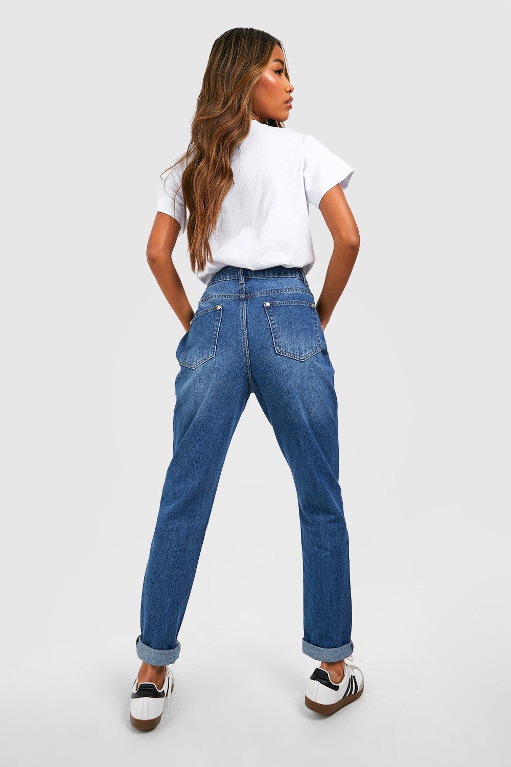 high waisted jeans mom jeans