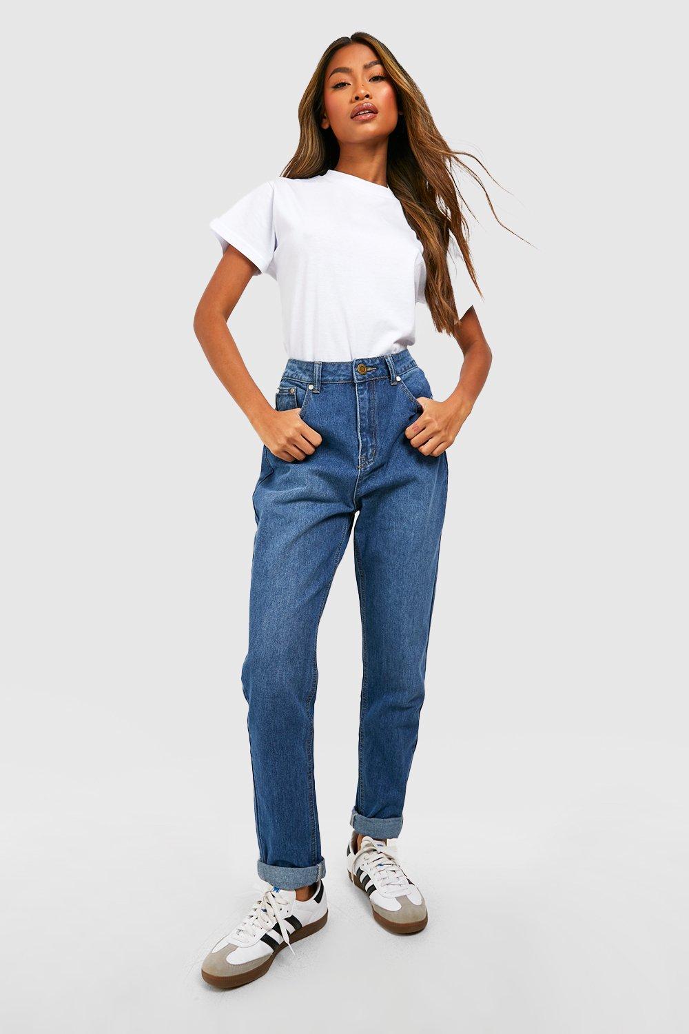 High waist skinny 2025 mom jeans