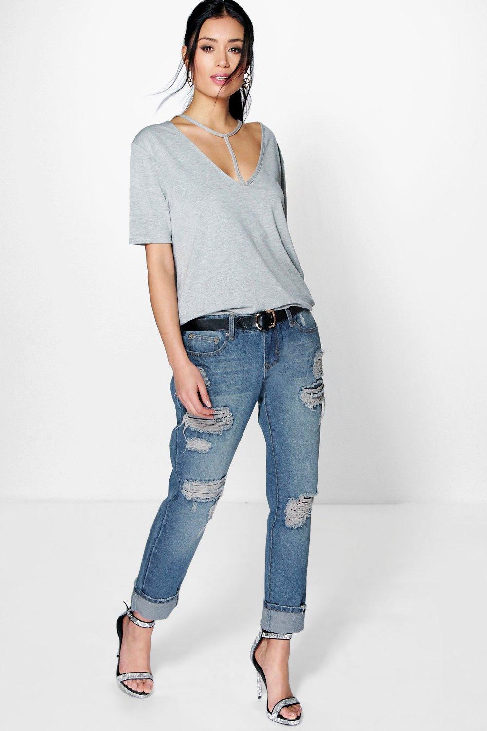 low waist mom jeans