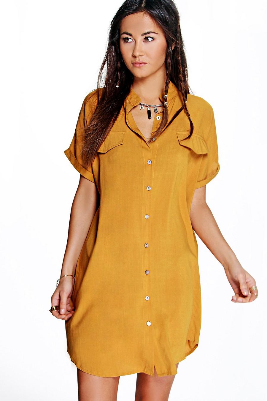 Maeve Pocket Detail Sleeveless Shirt Dress image number 1