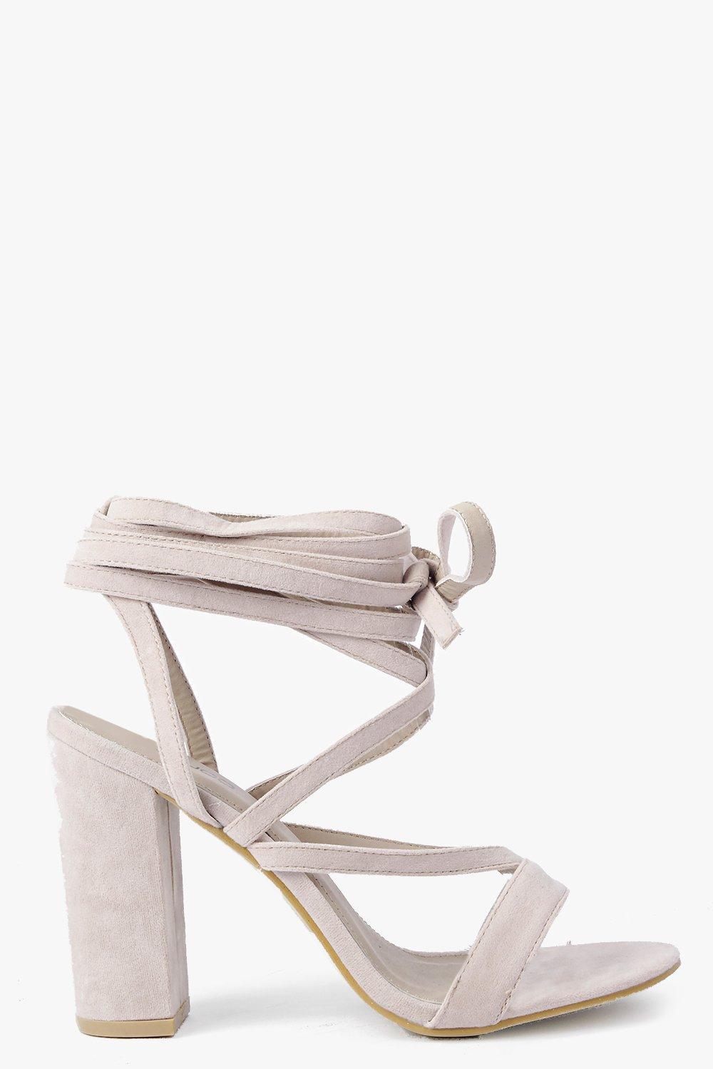 two part block heels