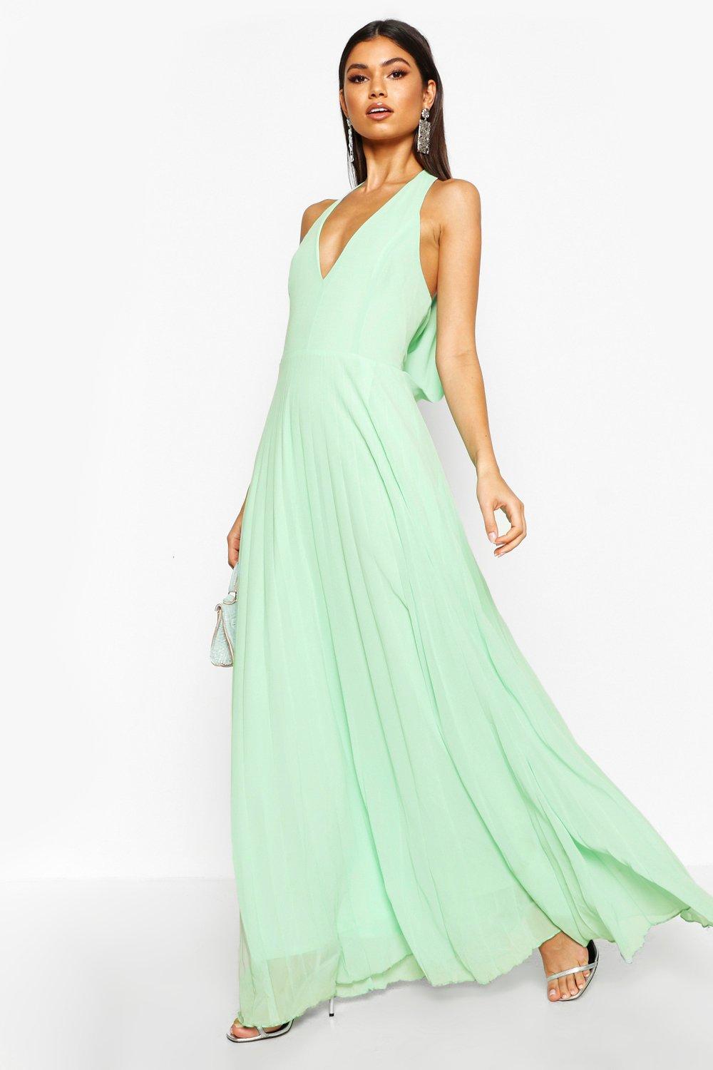 Boohoo mint outlet dress