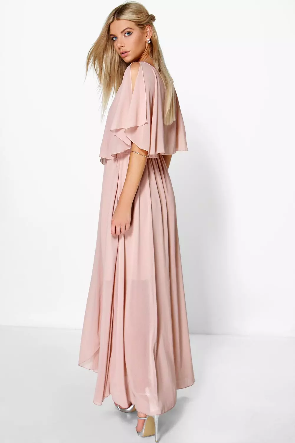 Chiffon double layer dress hotsell