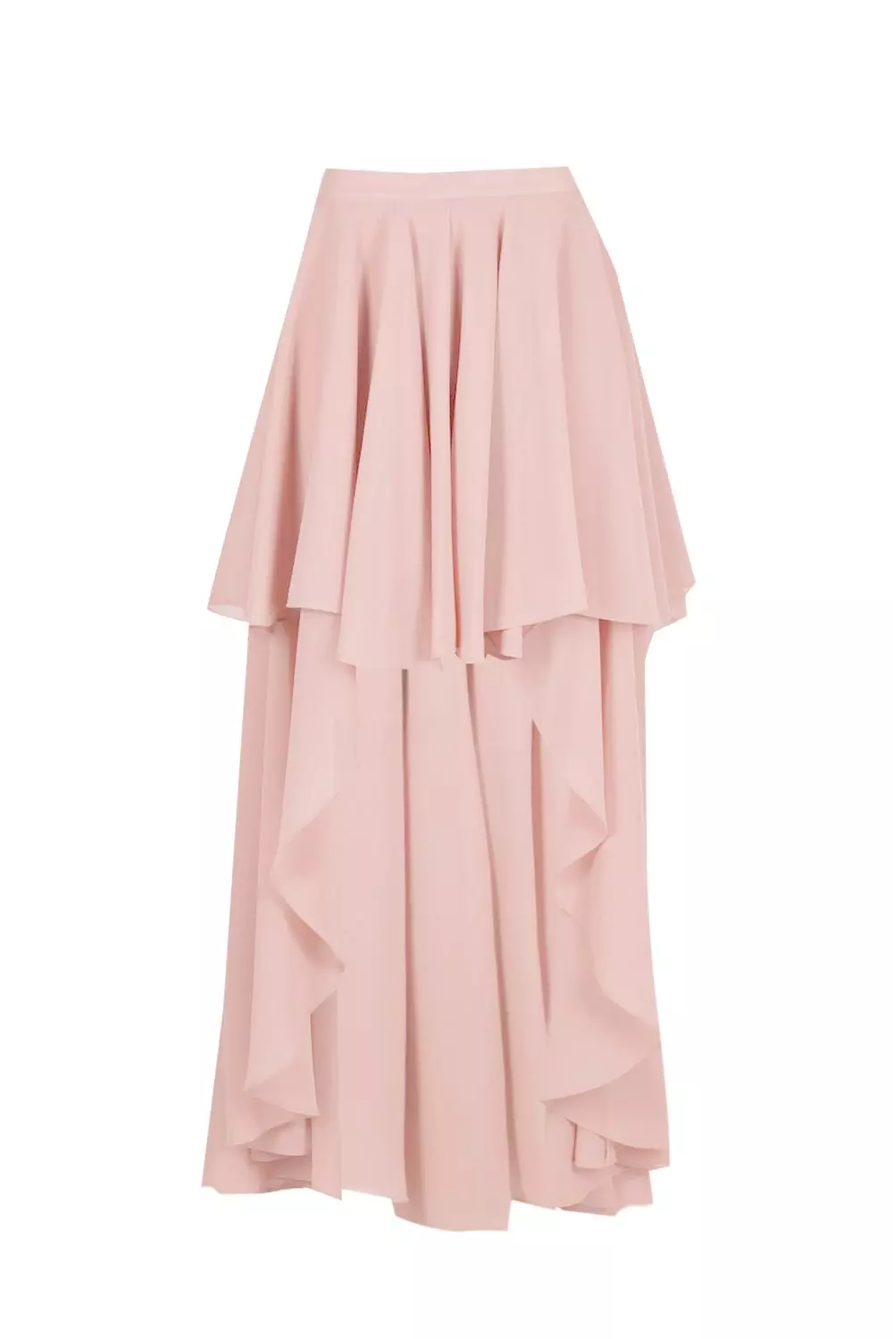 Nude Giselle High Low Hem Bohemian Maxi Skirt alternative image