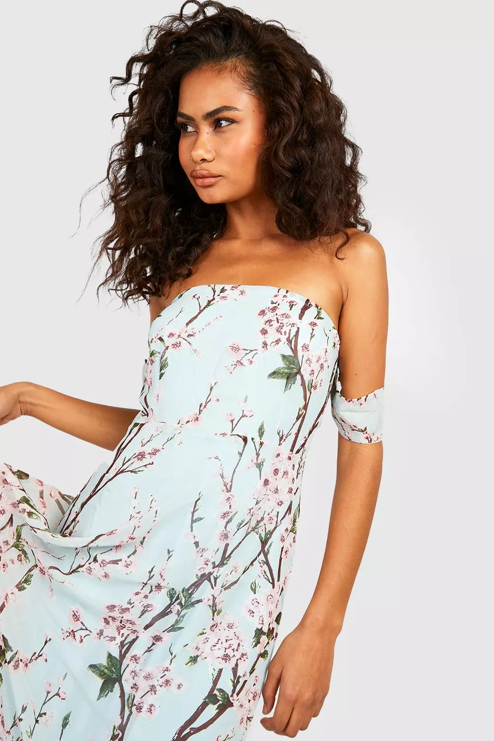 Boohoo store mint dress