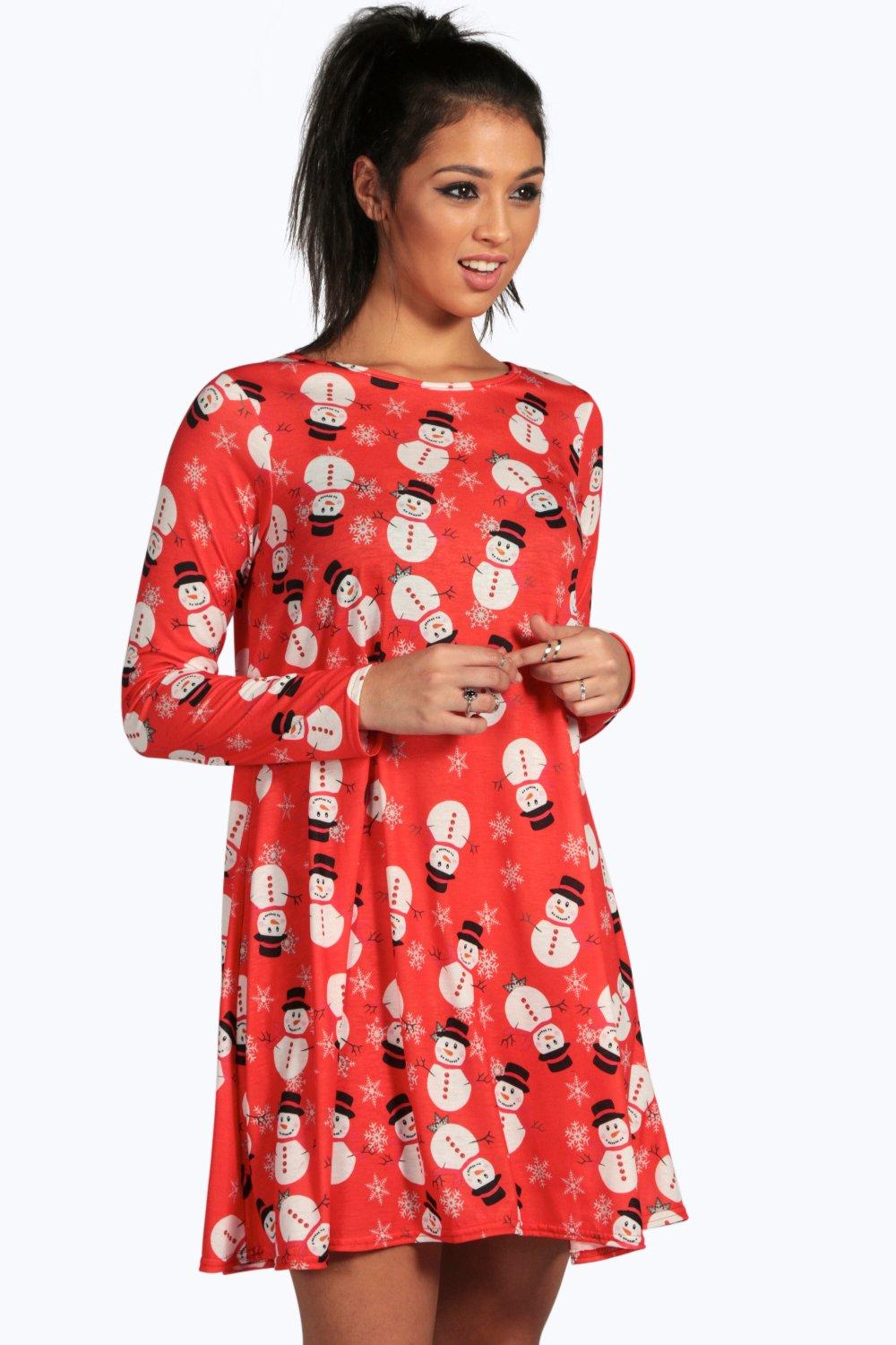 boohoo christmas dresses