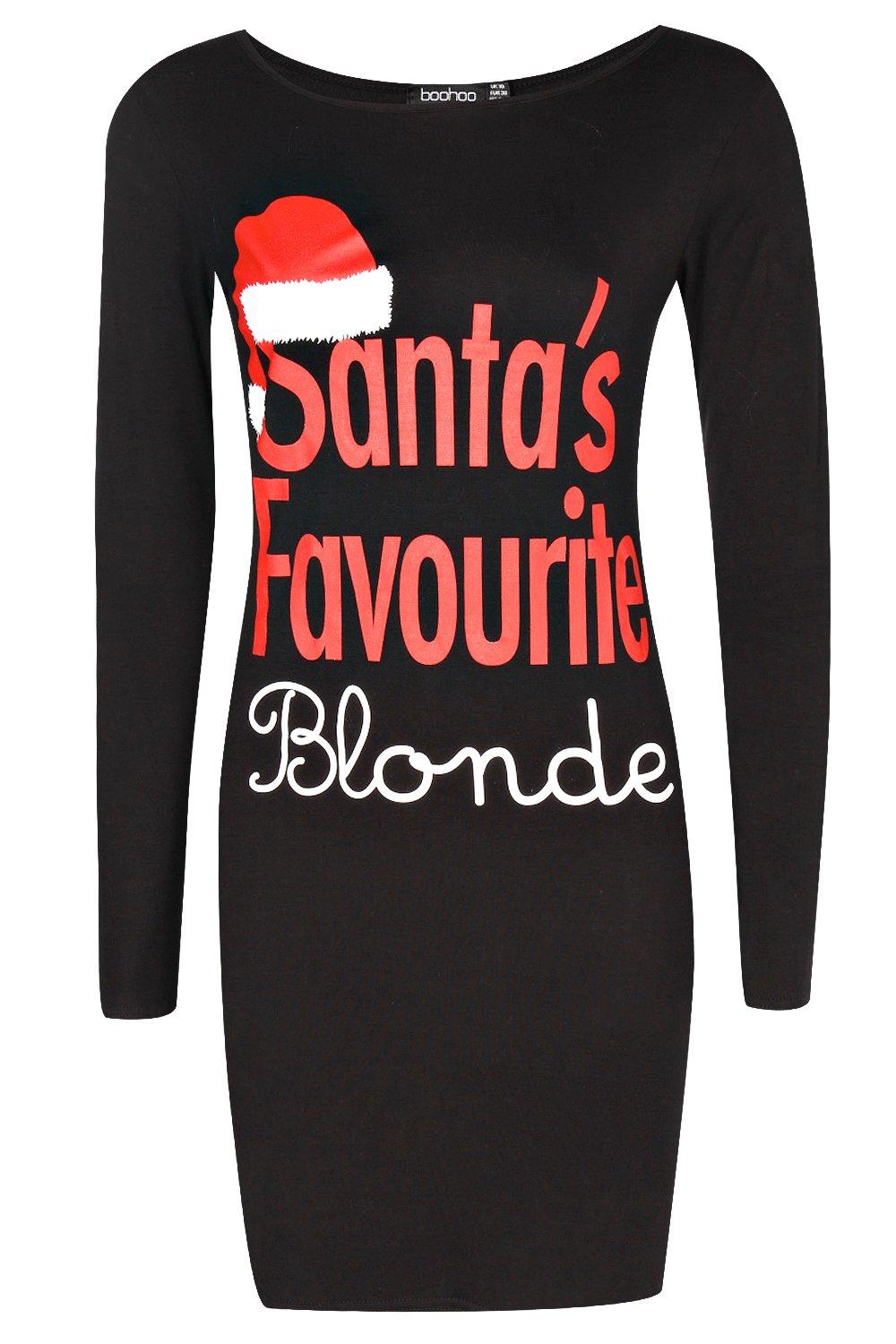 Santa's favourite blonde clearance jumper