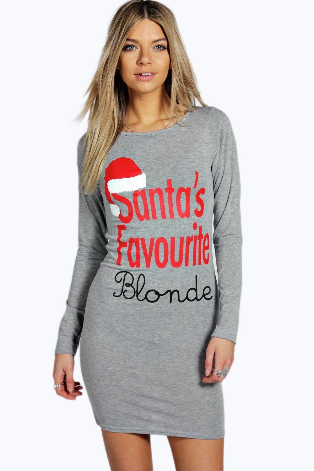 Santa's favourite hot sale blonde jumper