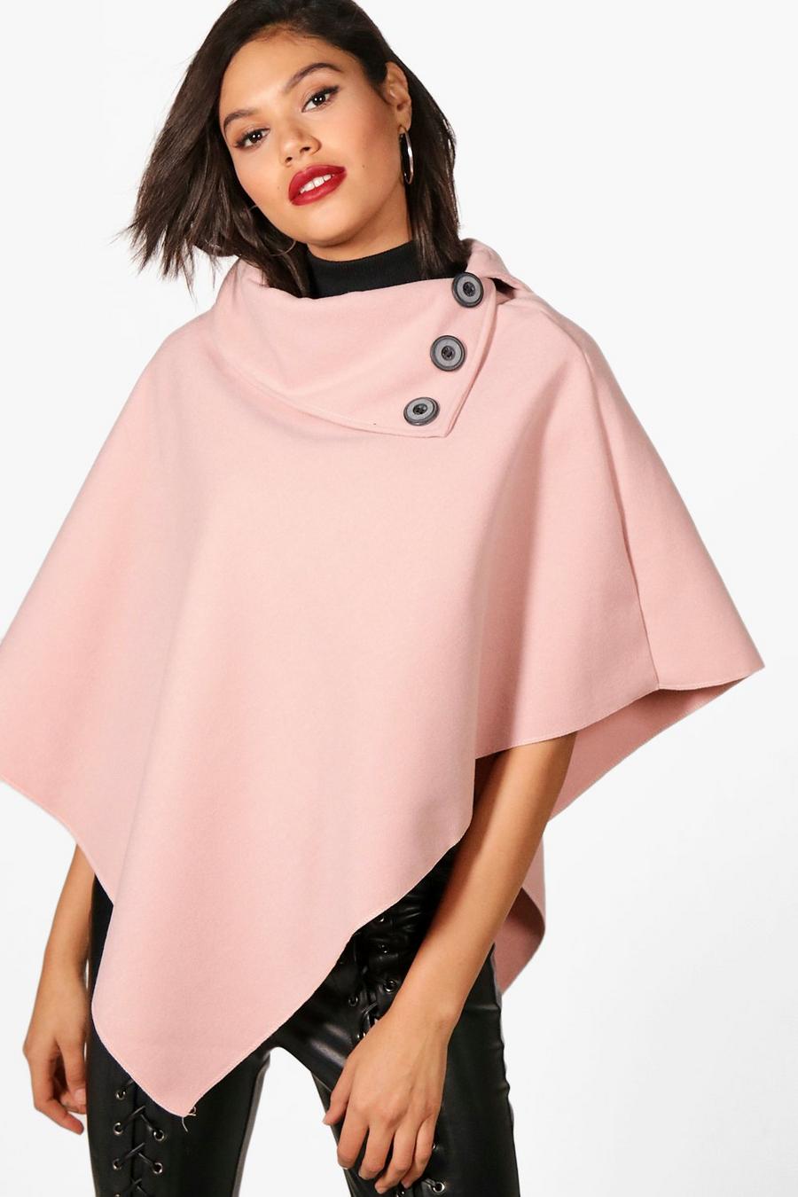 Nude Cape With Buttons image number 1