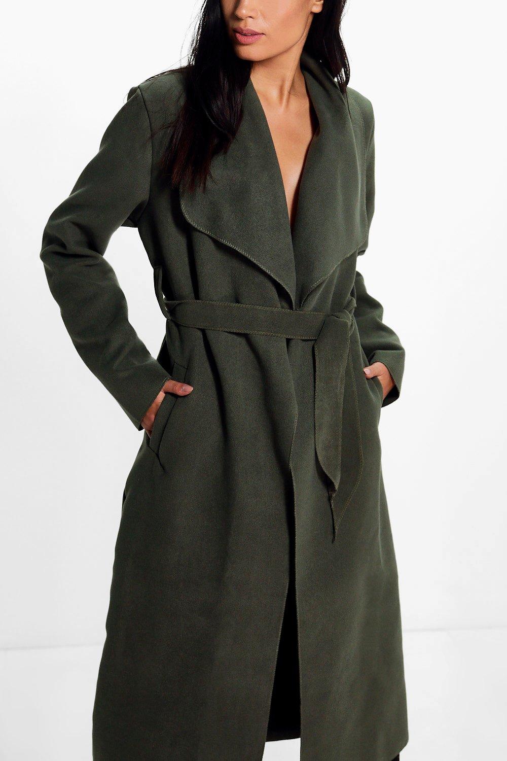 Kate Belted Shawl Collar Coat