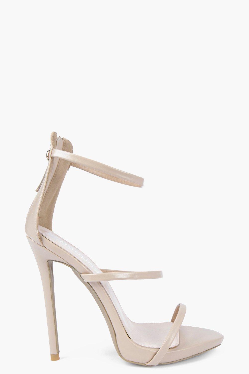 boohoo strappy heels