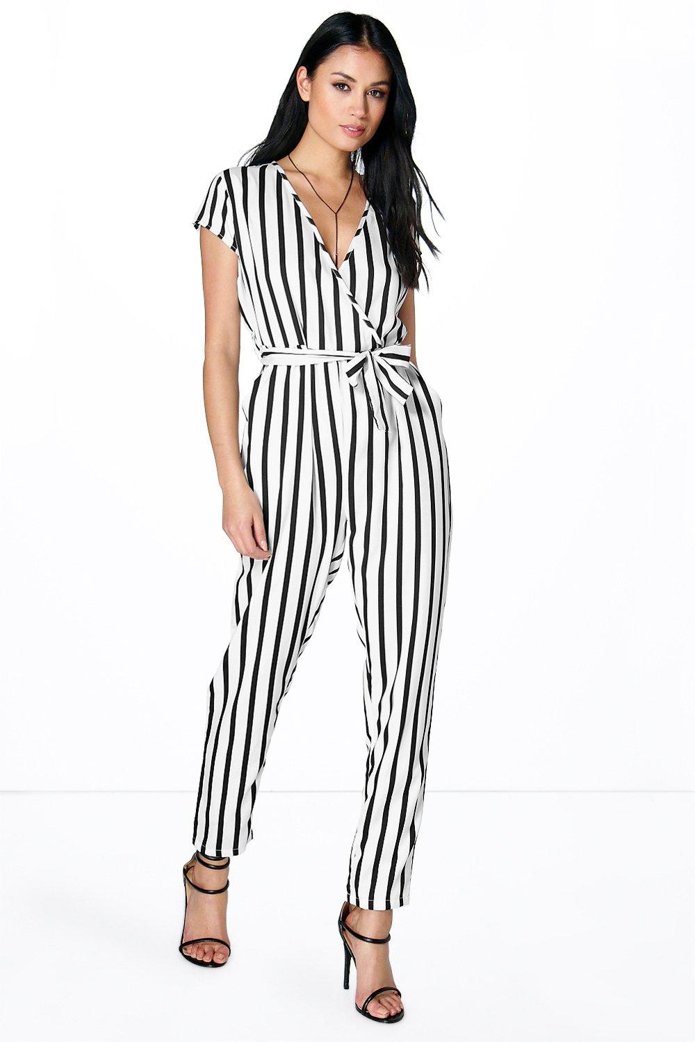 70s striped jumpsuit