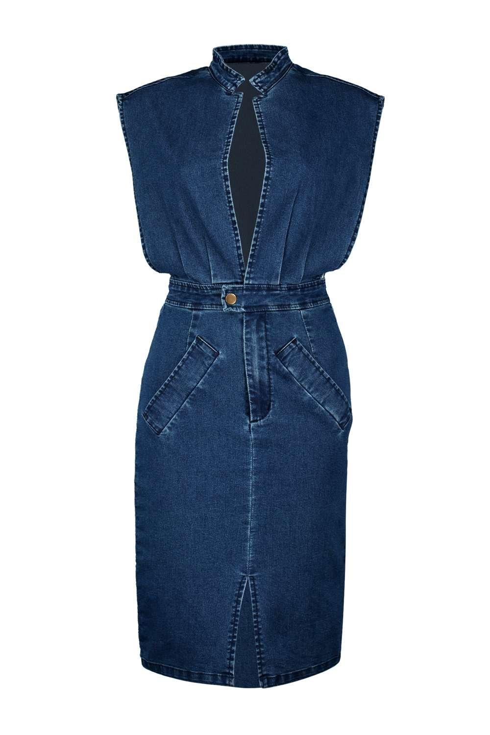 boutique denim dress