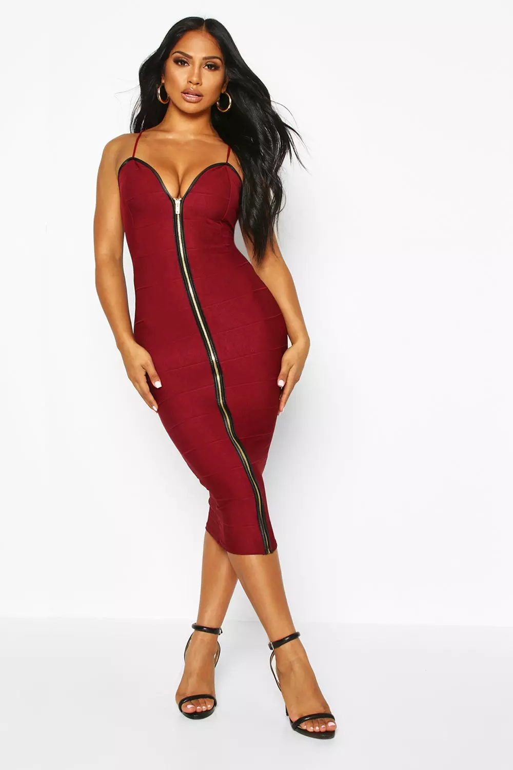 Boohoo best sale bandage dress