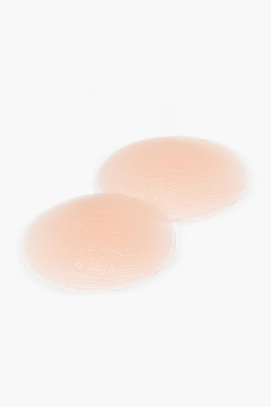 Nude hautfarben Self-Adhesive Reusable Nipple Covers image number 1