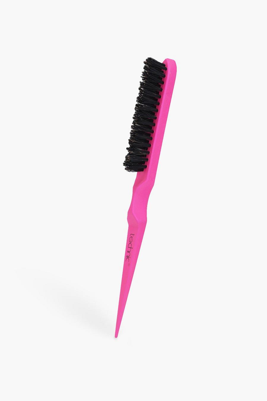 Pink Technic Back Combing Brush