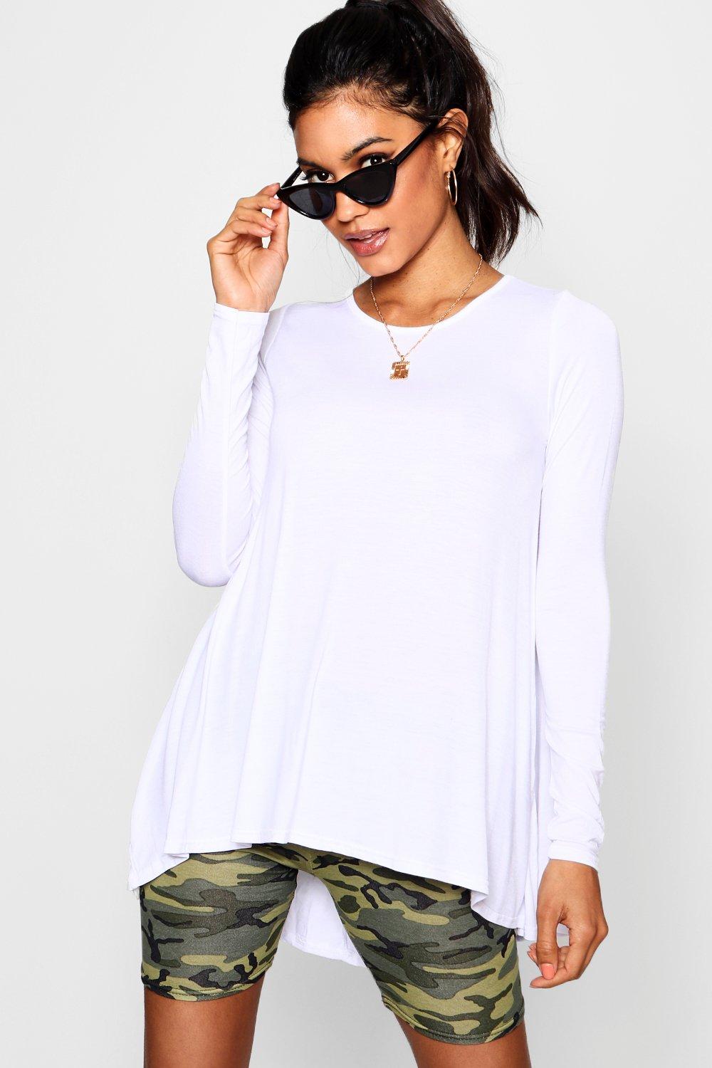 long sleeve swing t shirt