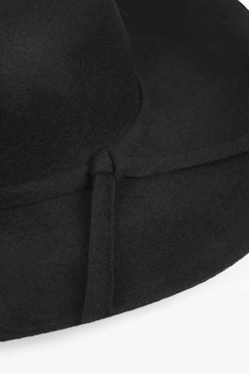 Boutique Amber Oversize Wool Floppy Hat boohoo UK