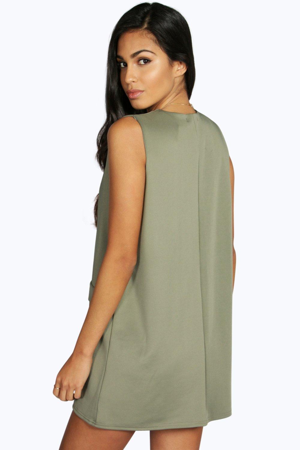 Tunic dress boohoo sale